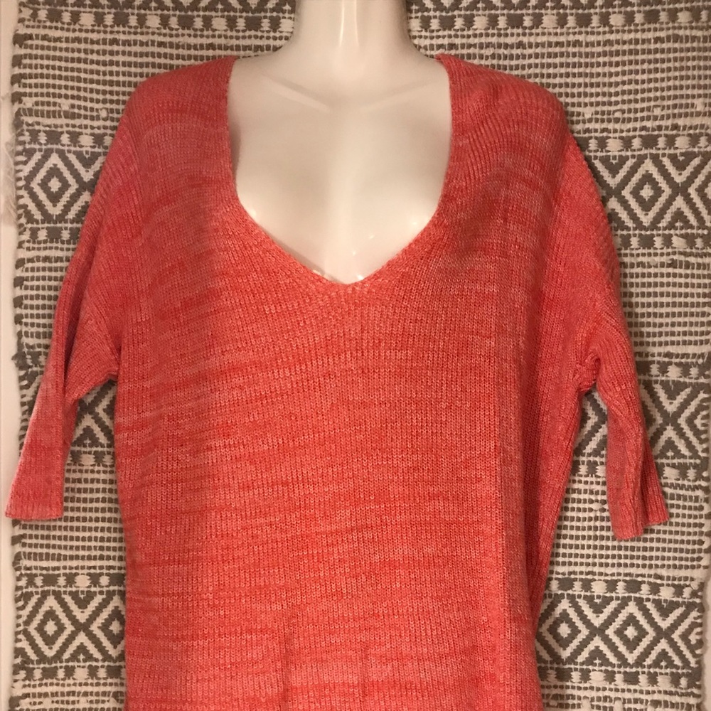 Pink oversized express sweater